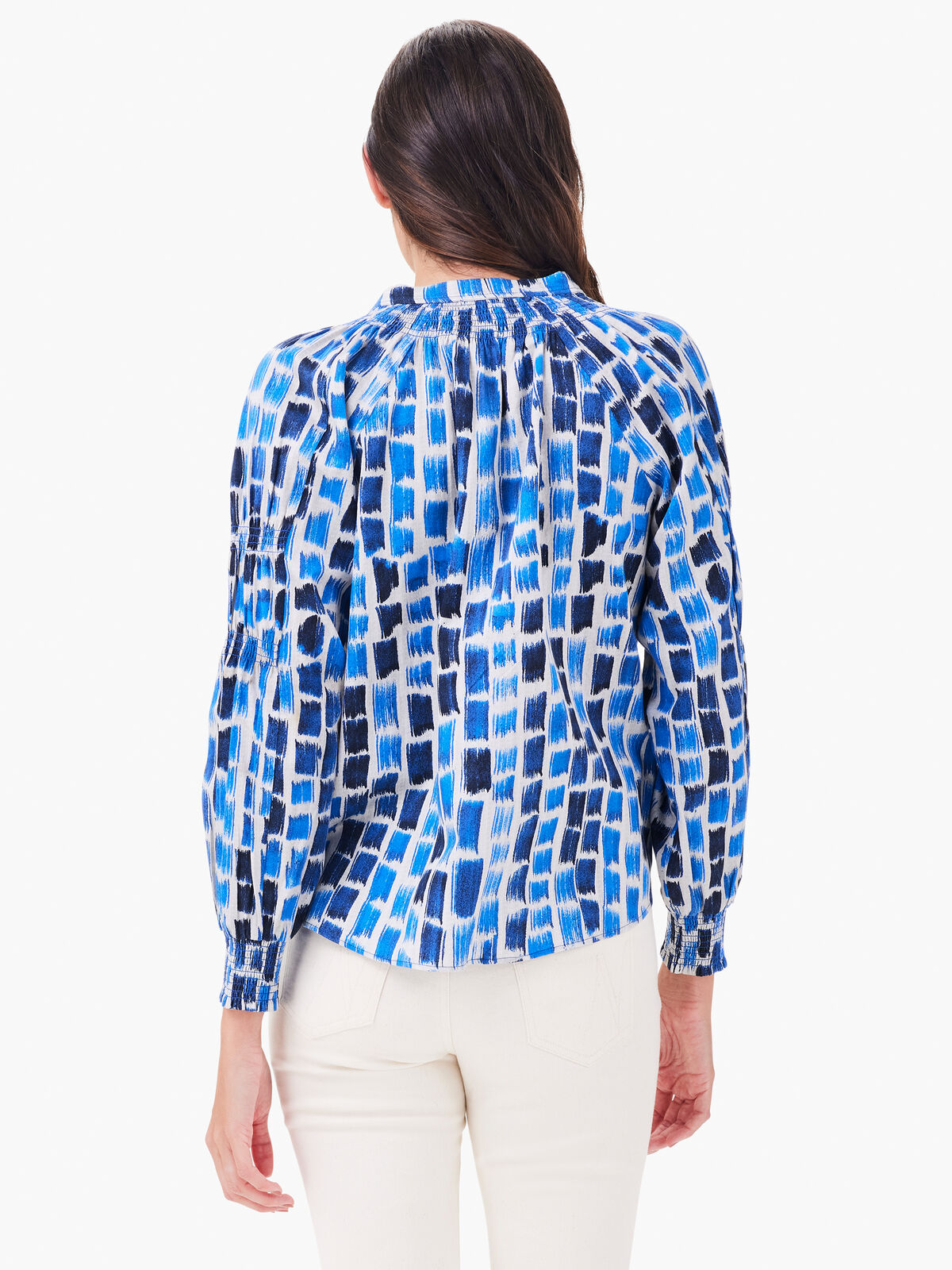 Brushstroke Blues Top