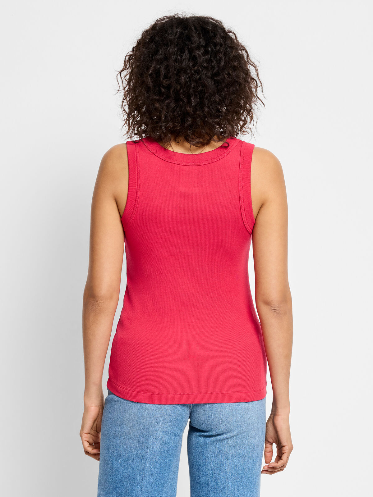 Perfect Knit Rib Scoop Tank