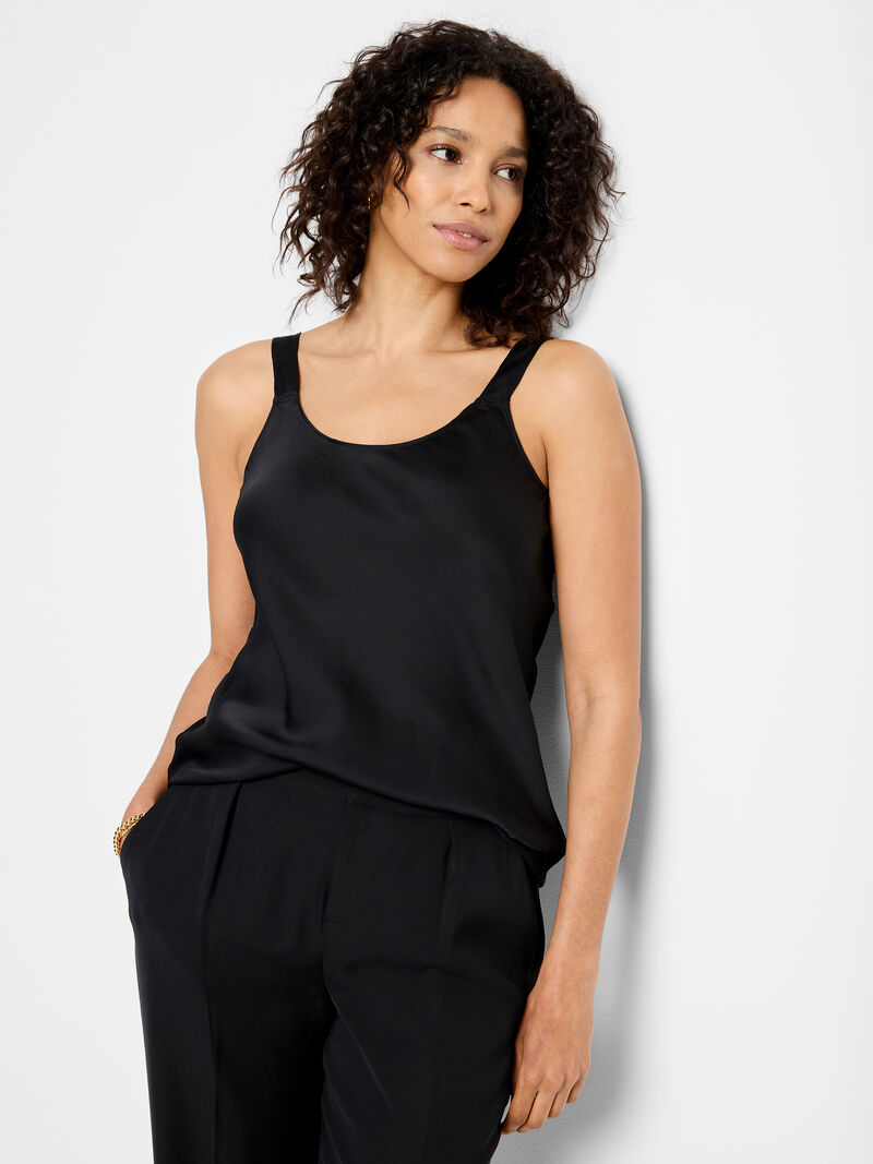 Woman Wears Social Edit Crepe Cami image number 0