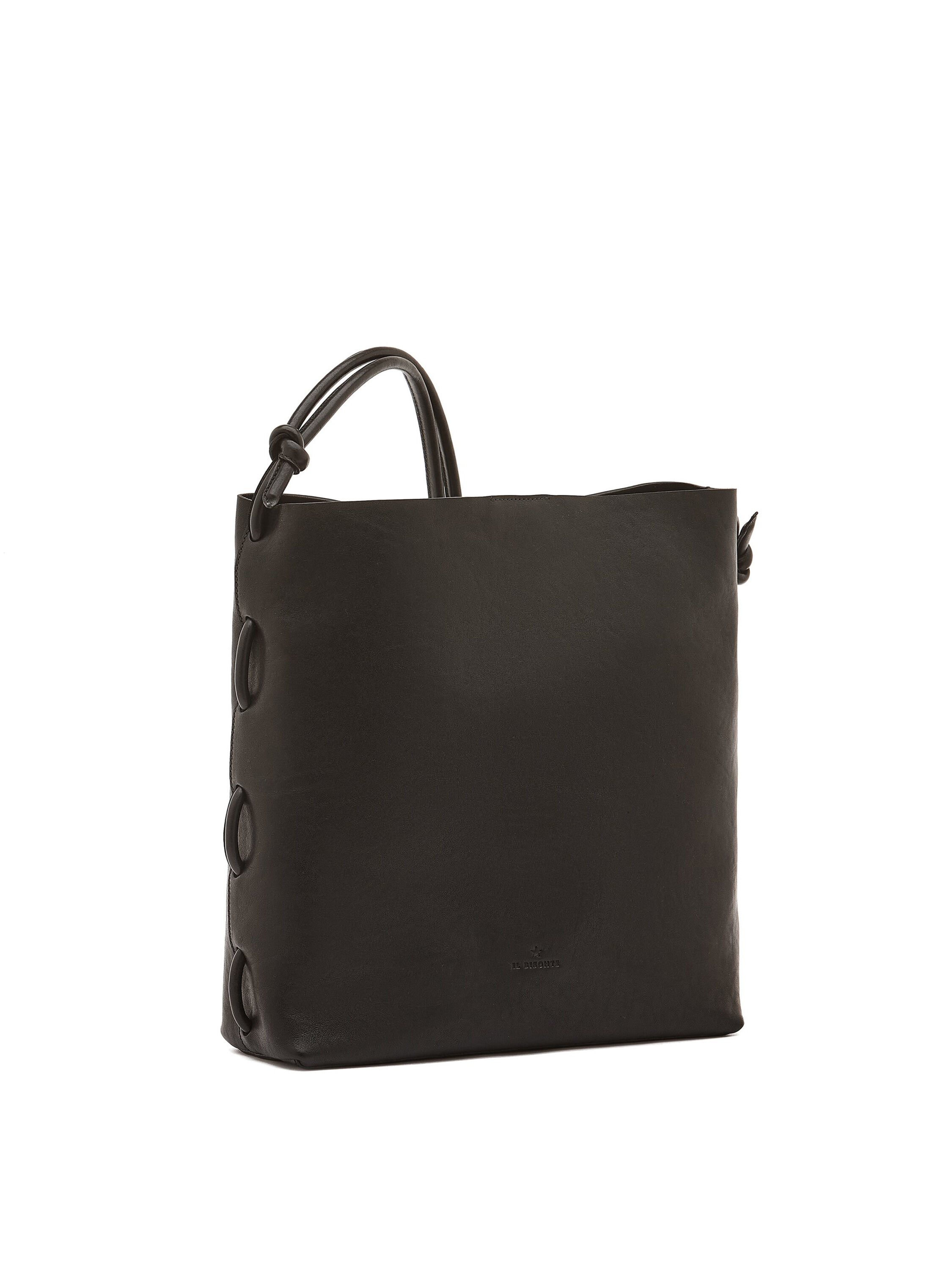 Il Bisonte - Med Shoulder Bag With Stitching | NIC+ZOE