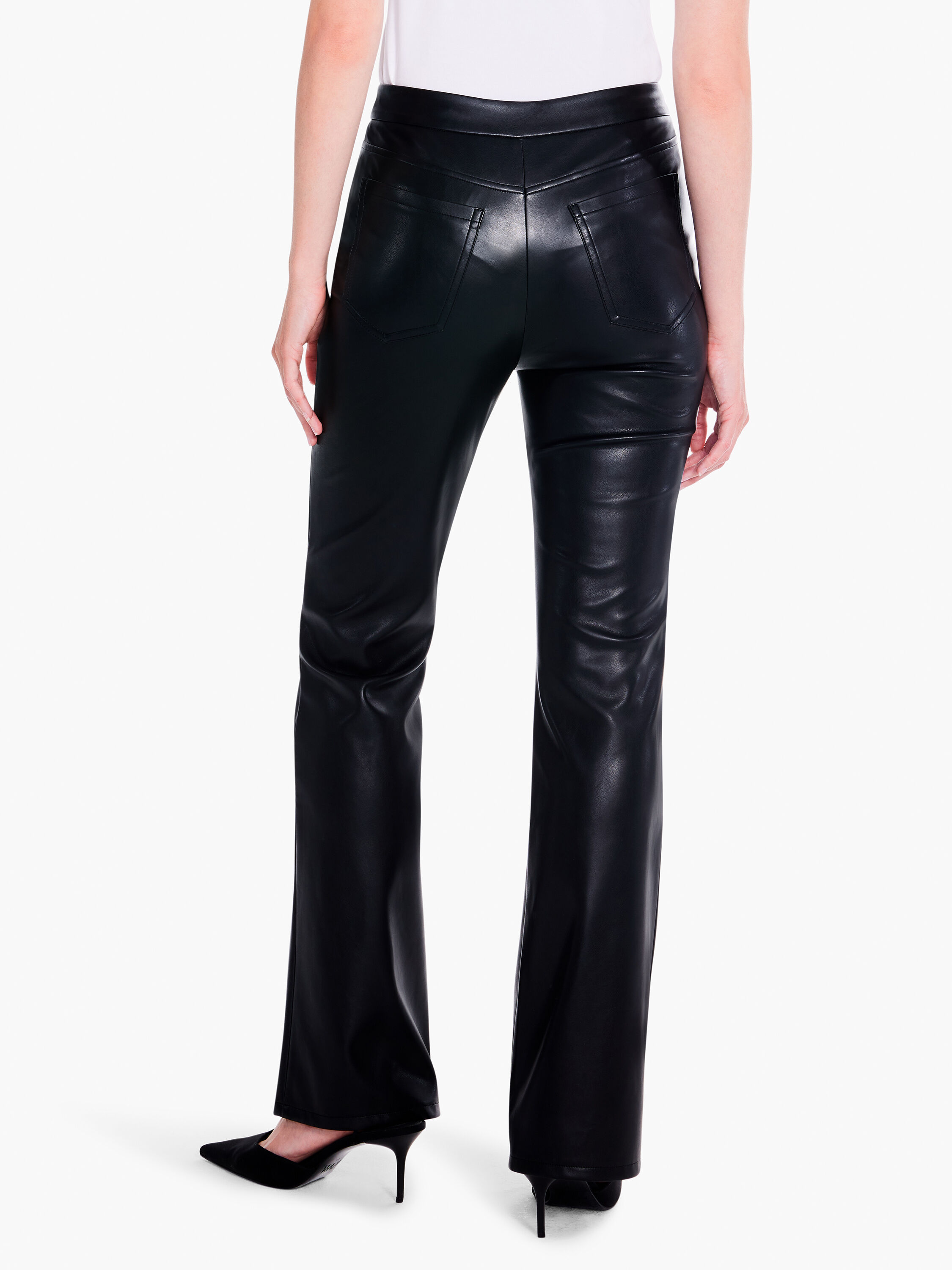 8,544円ZOE eco leather pants