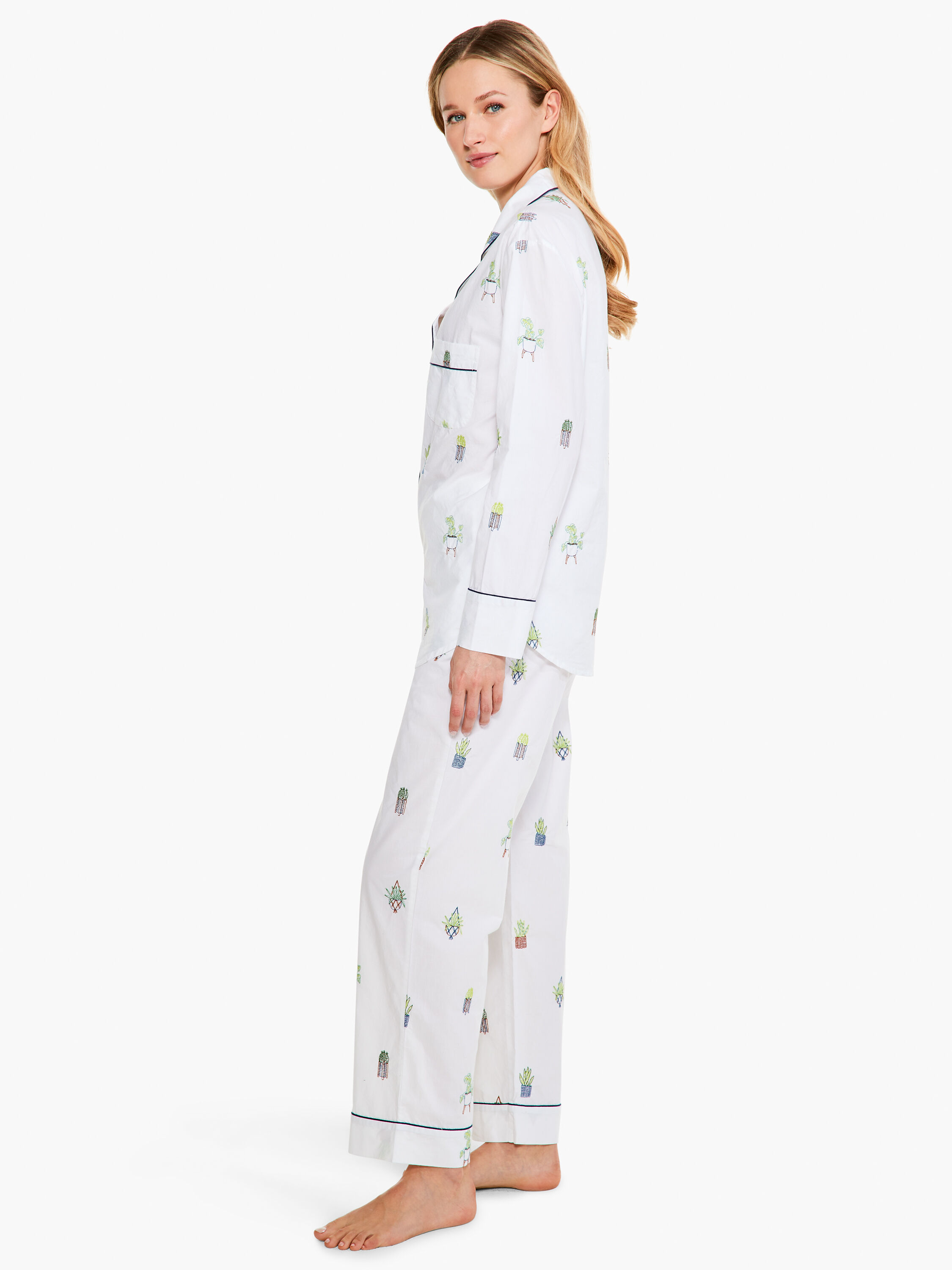 rhae - Bagheera Leopard Print Long Sleeve Pajama Set