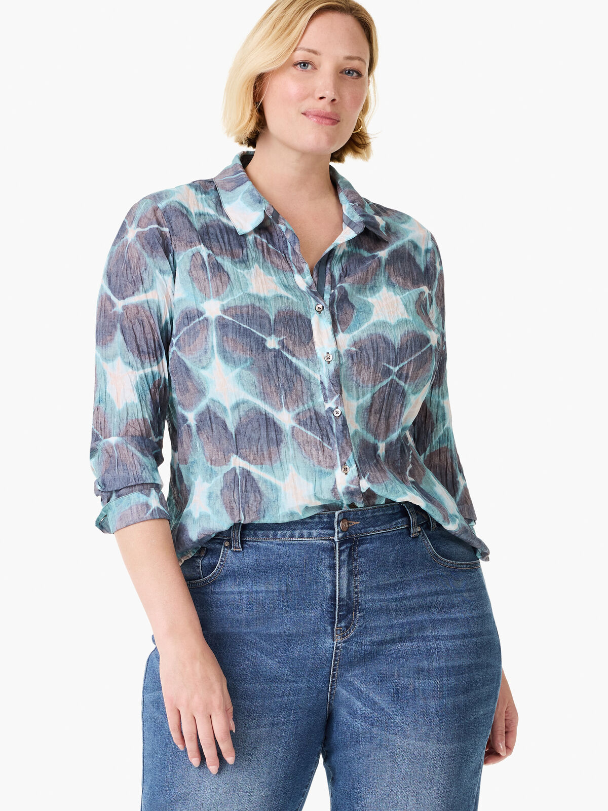 Ethereal Seas Crinkle Shirt