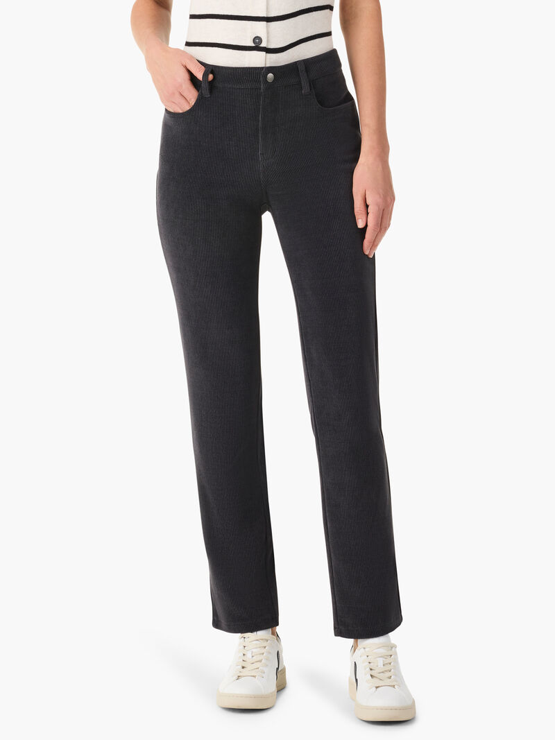 28" Mid Rise Corduroy Straight Ankle Pant