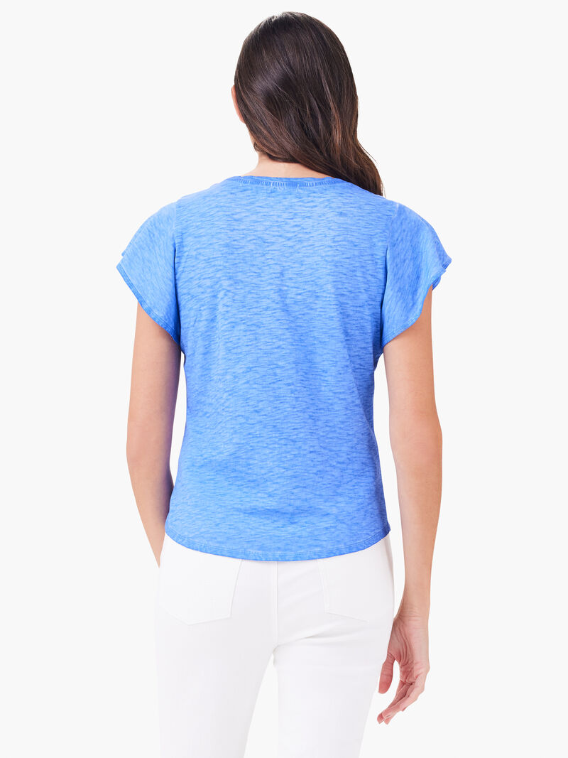 Woman Wears NZT Flutter Short Sleeve Tee image number 3