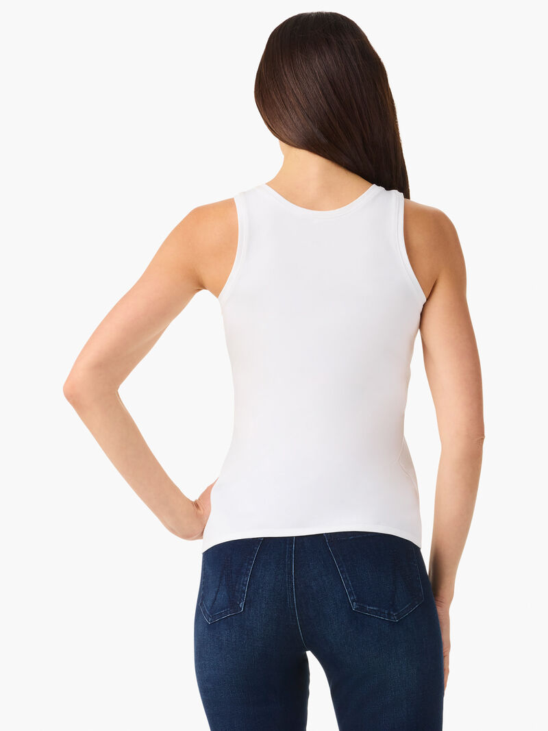 Woman Wears High Neck Perfect Tank image number 3