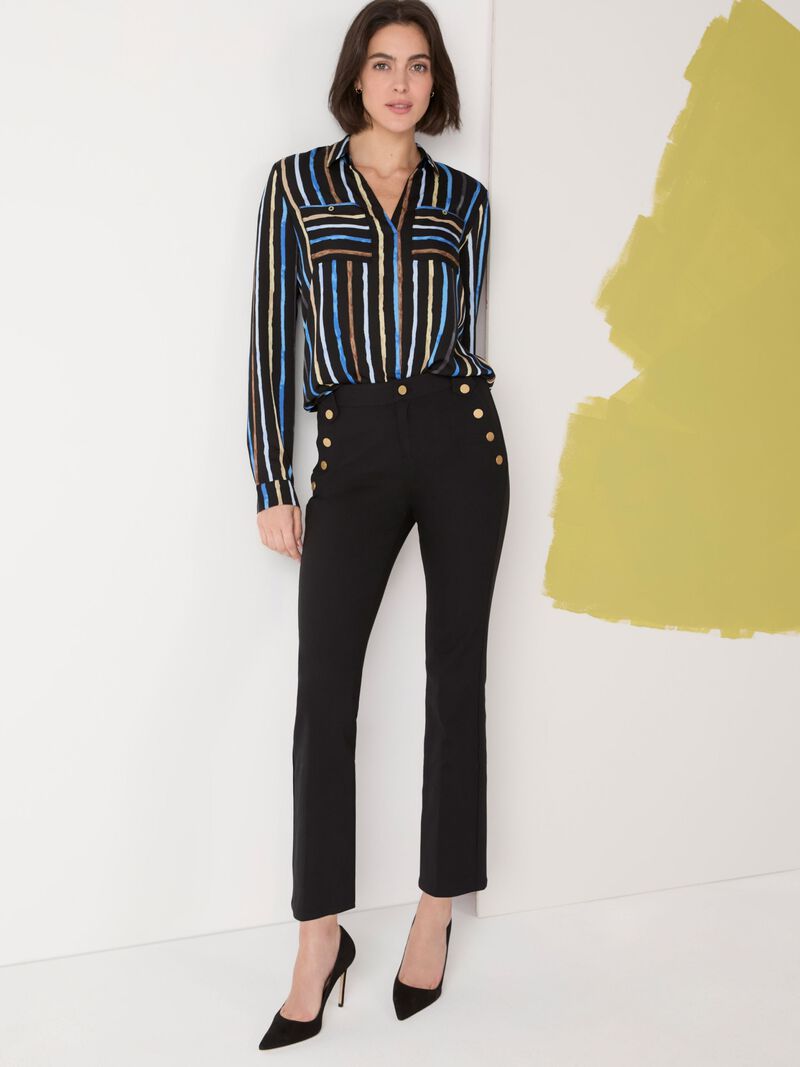 Woman Wears 28" Demi Boot Sailor Plaza Pant image number 0