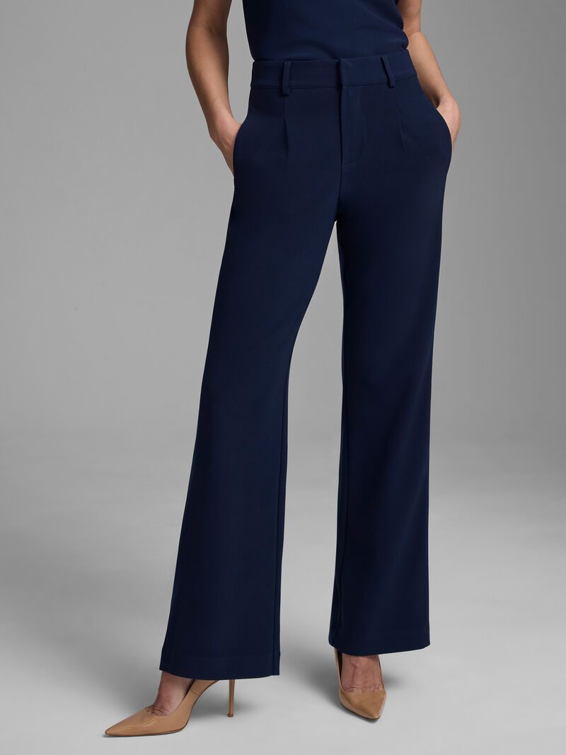 31" Knit Scuba Wide-Leg Trouser