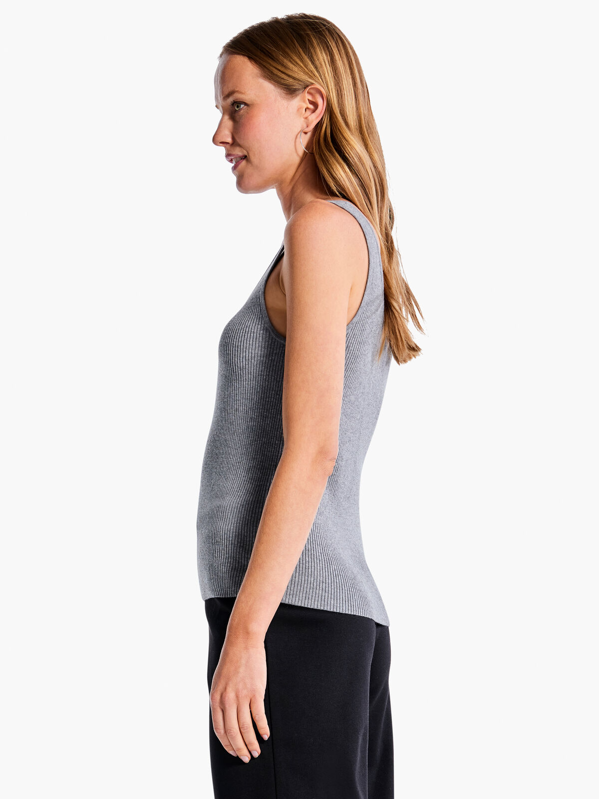 Rib Sweater Tank