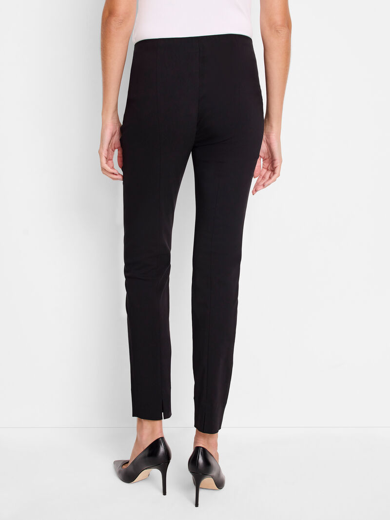 Woman Wears 28" Newbury Slim Wonderstretch Pull On Pant image number 3