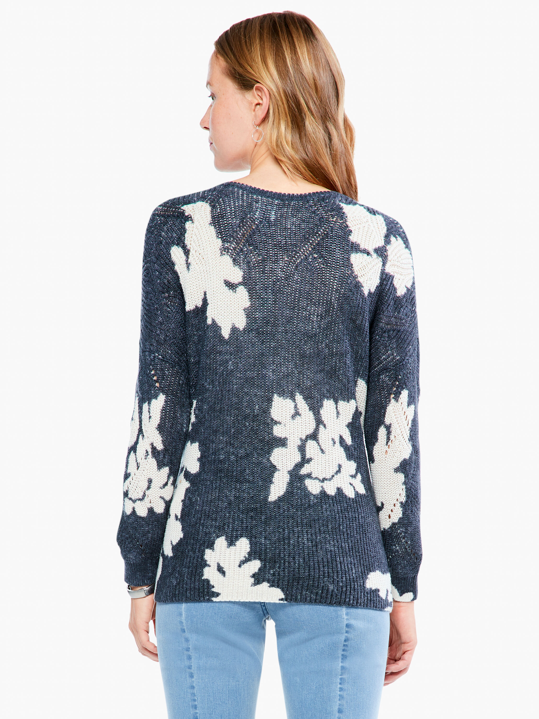 Scattered Florals Sweater | NIC+ZOE
