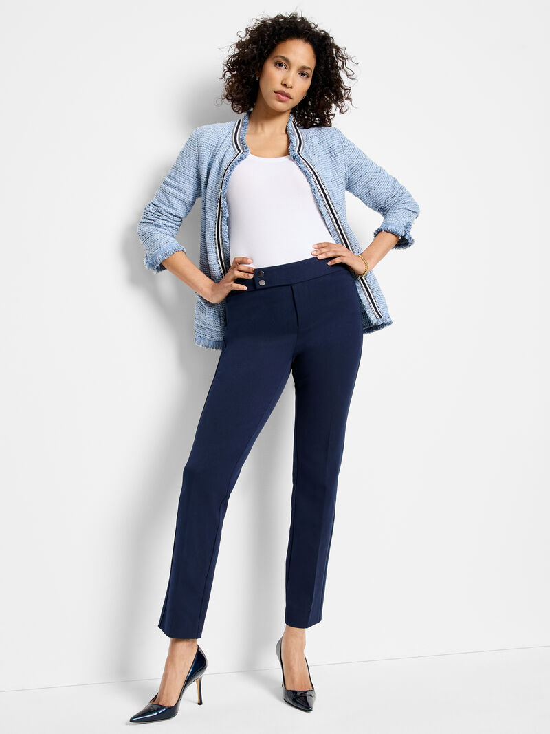 Woman Wears 28" Straight Leg Plaza Pant image number 1