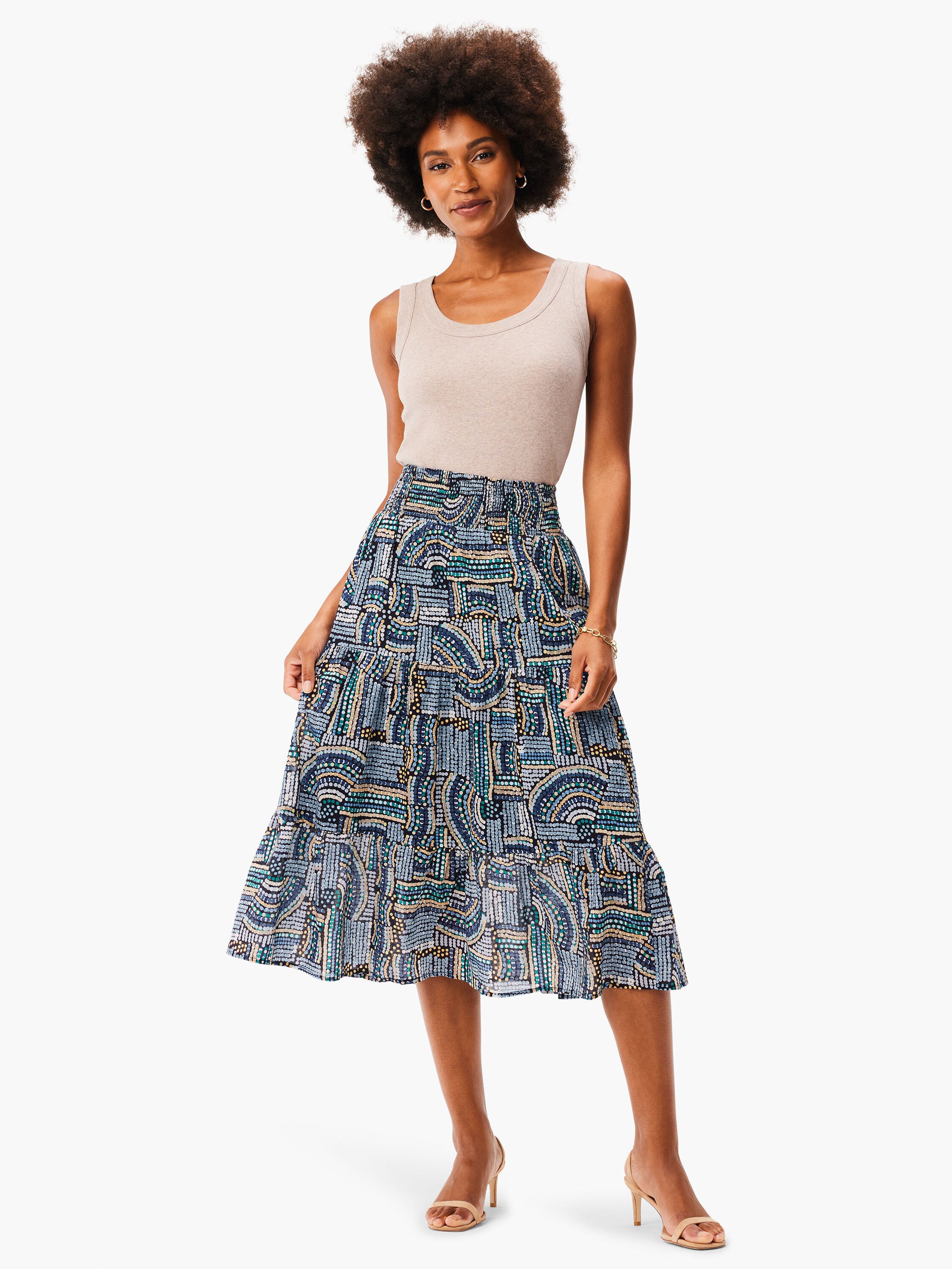 Mosaic Mix Skirt | NIC+ZOE