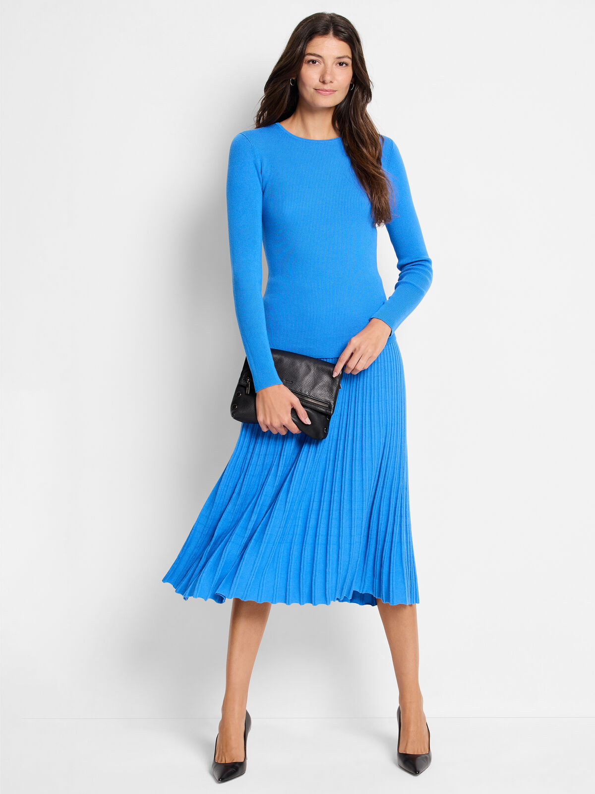 Ribbed Sweater Skirt