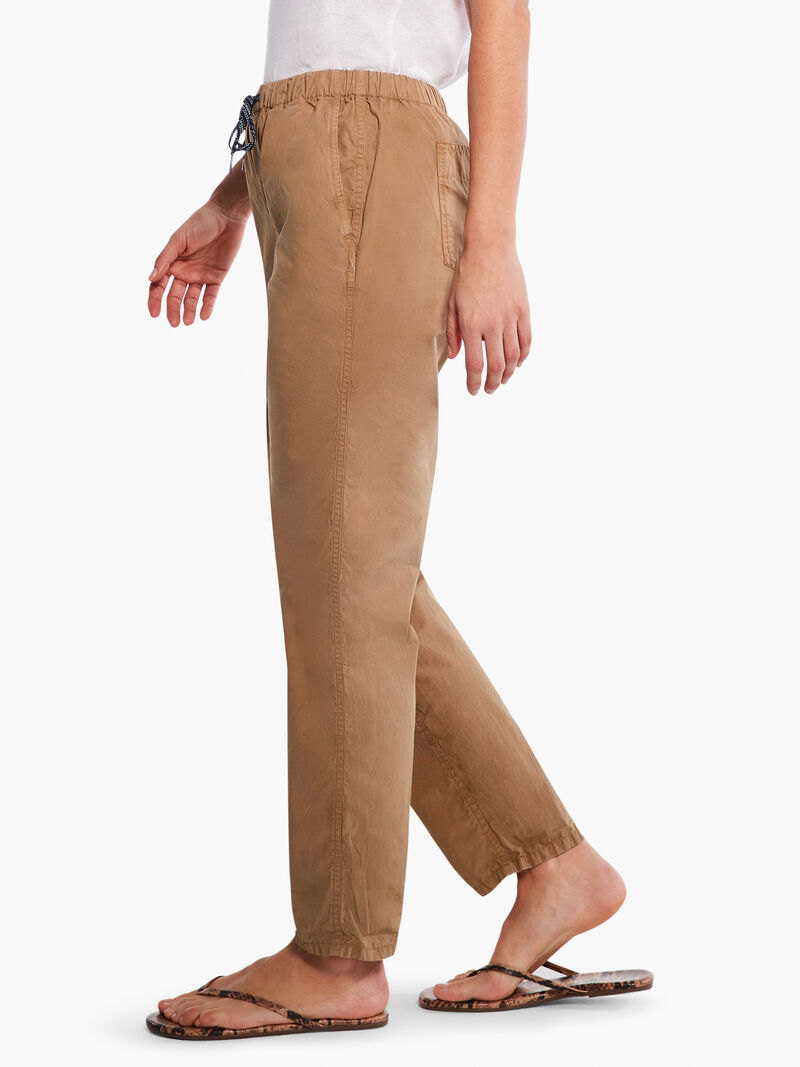 WOMEN'S COTTON RELAXED ANKLE PANTS