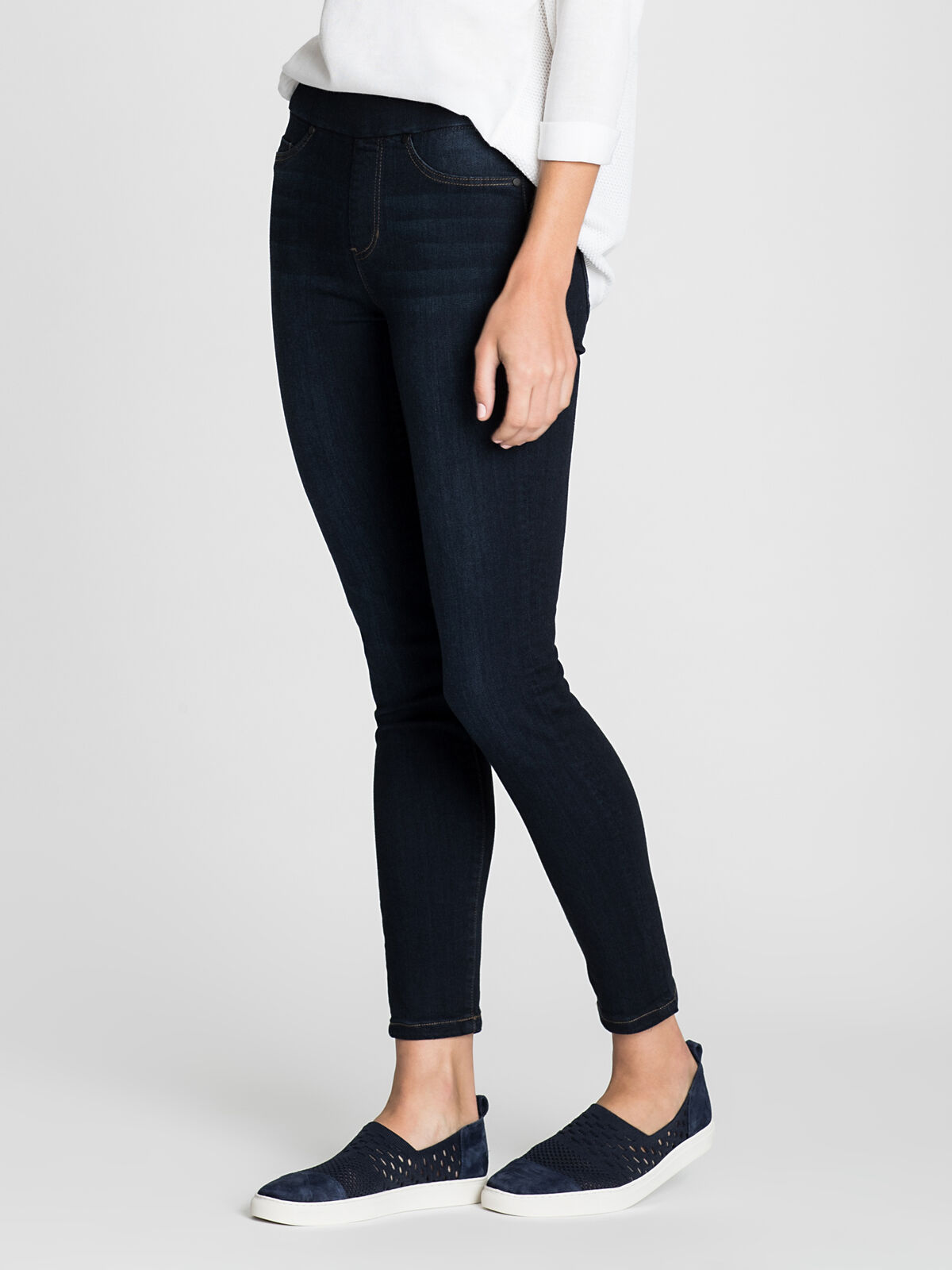 LIVERPOOL SIENNA PULL-ON ANKLE JEAN, NIC + ZOE