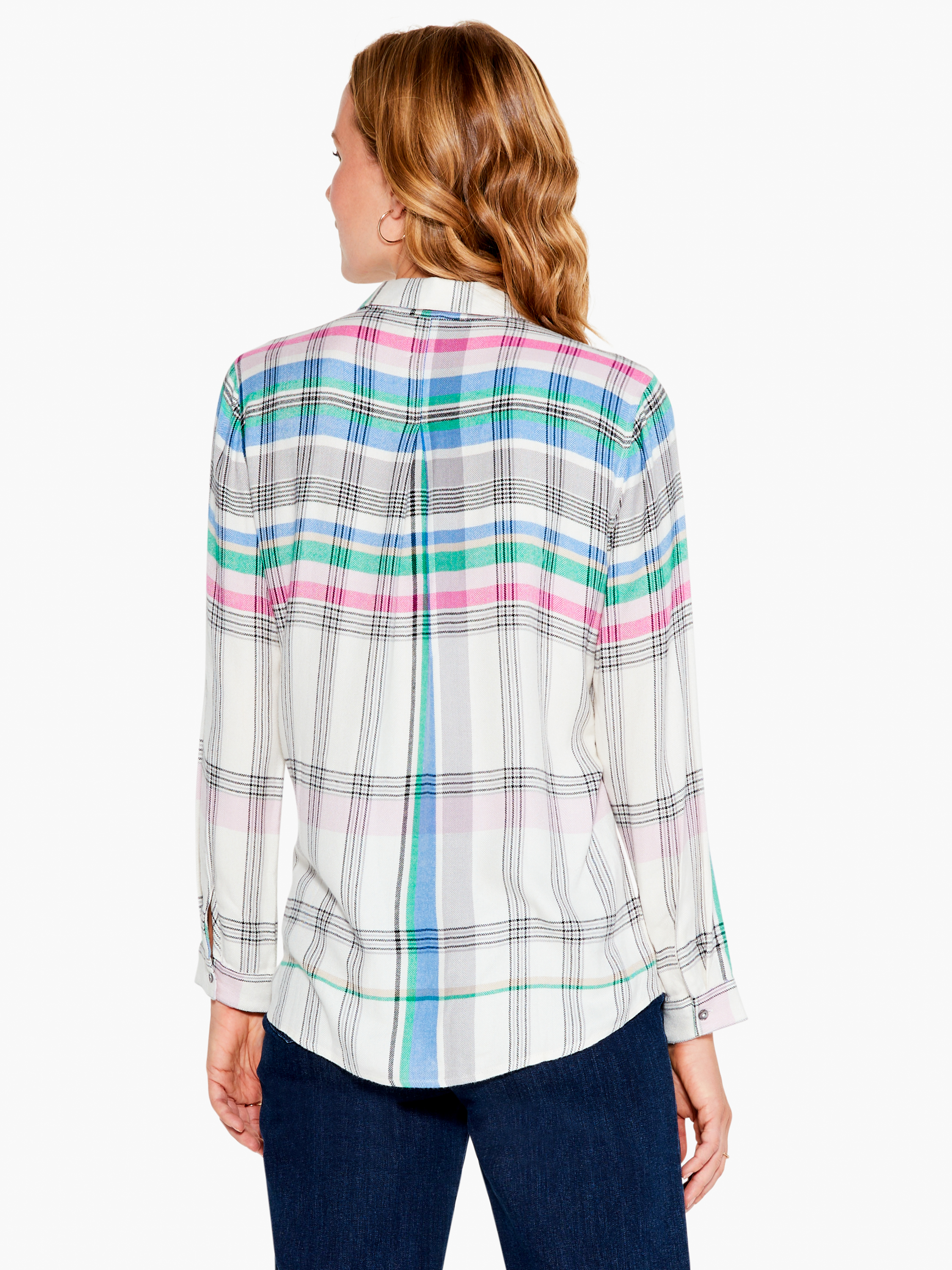 Dute Plaid Shirt gray/plaid One Size