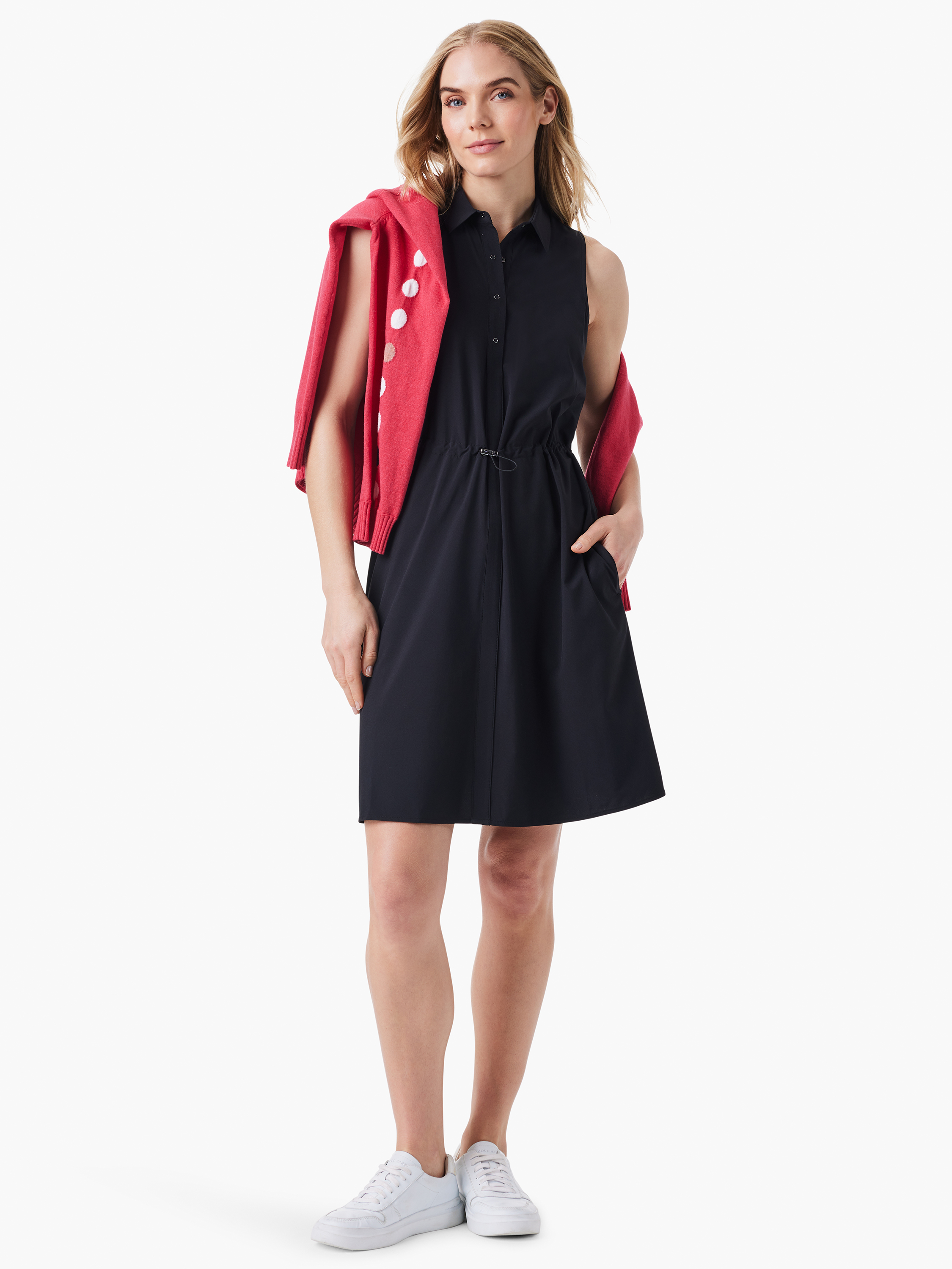 Tech Stretch Collared Dress | NIC+ZOE