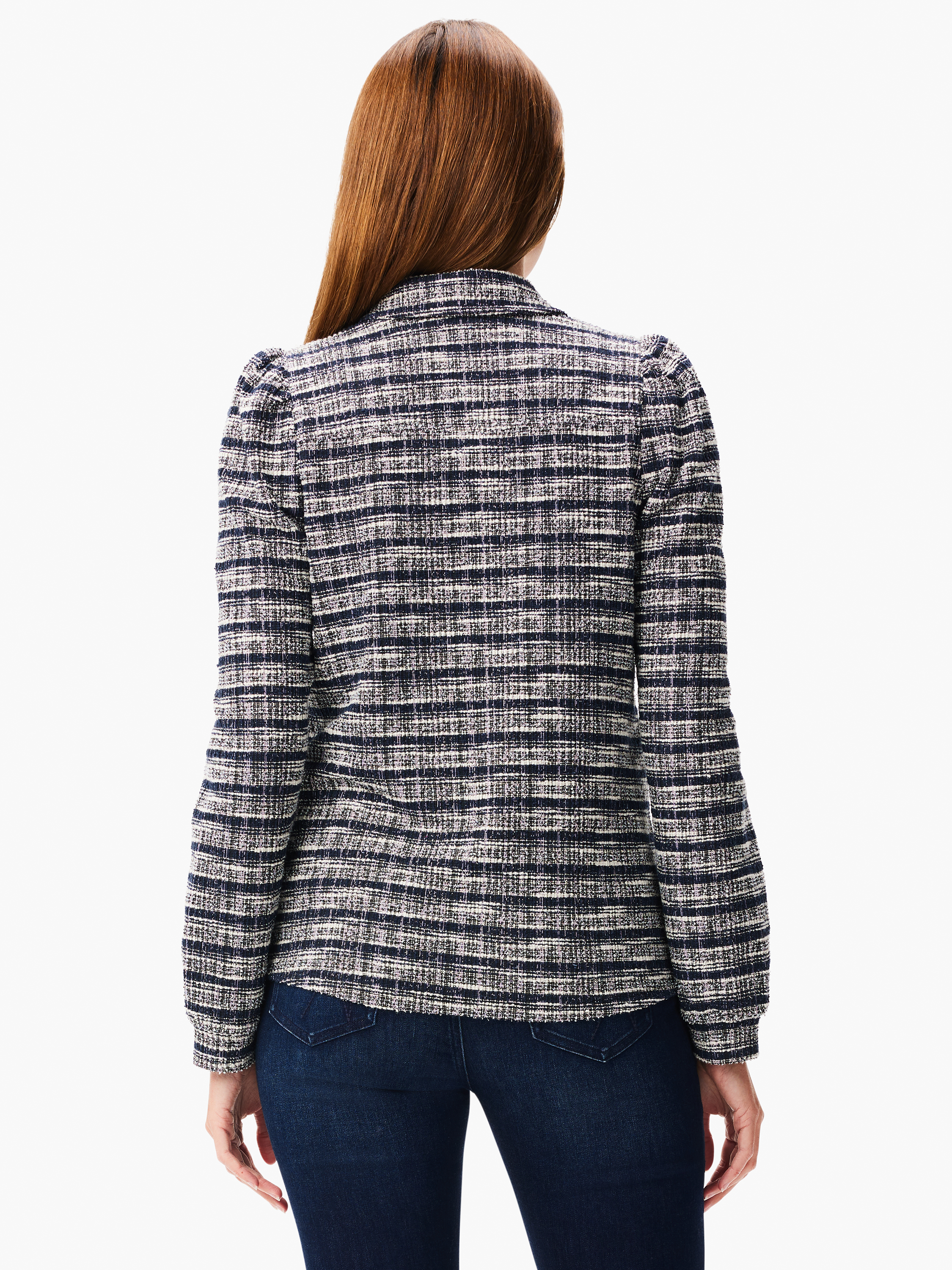 Buy NIC+ZOE Nic+zoe Etched Plaid Jacket - Nocolor At 66% Off