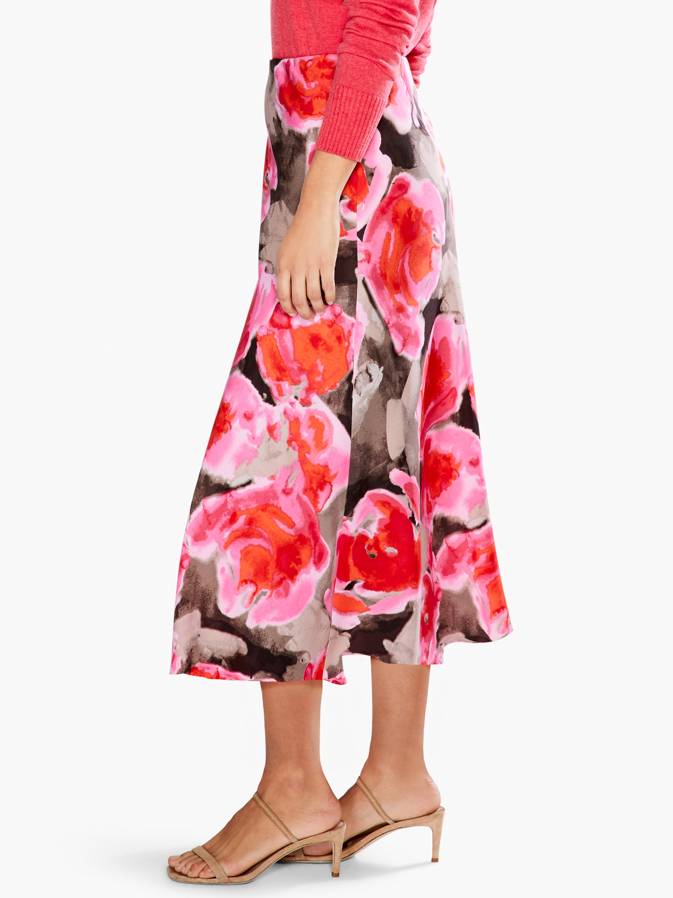 Rosy Outlook Slip Skirt | NIC+ZOE
