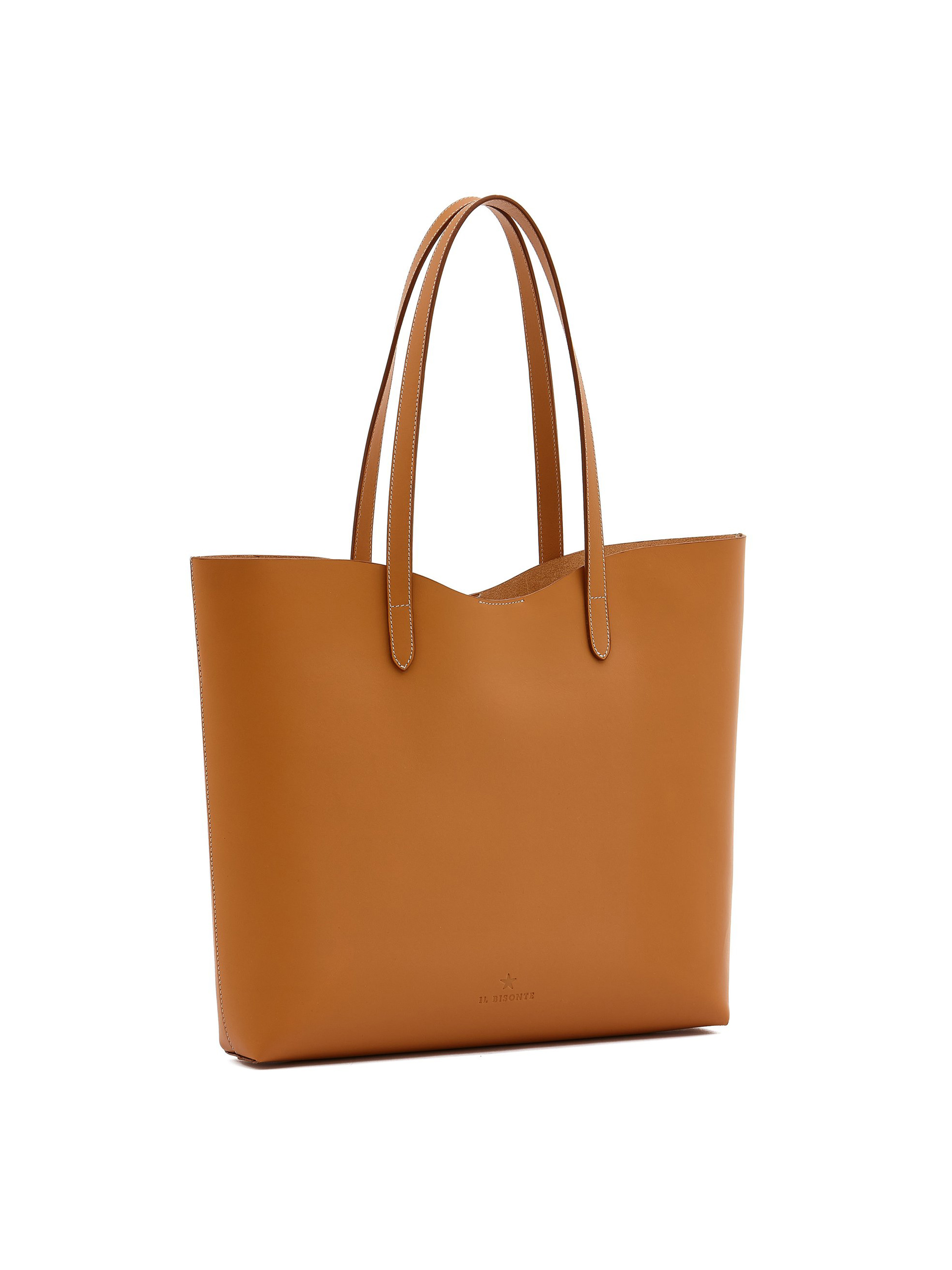 Il Bisonte - Large Leather Handle Tote Bag | NIC+ZOE