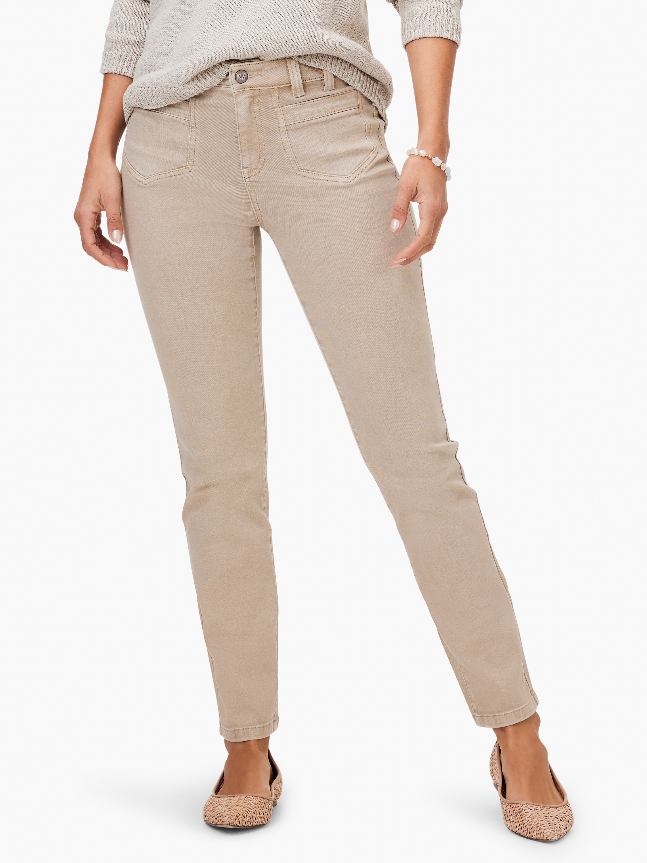 Nic+Zoe 28 Colored Mid-Rise Jean in Briar – CoatTails