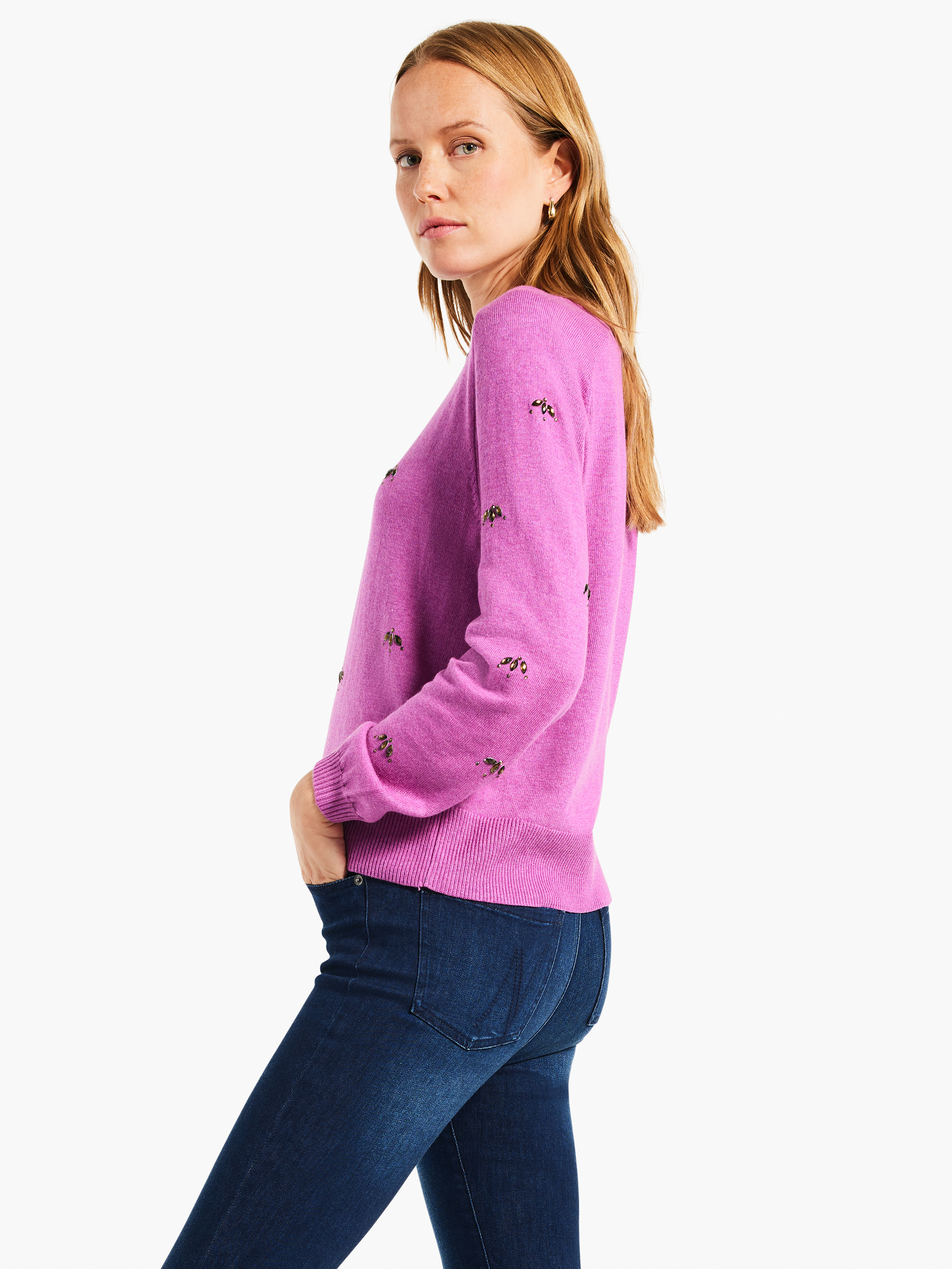 Nic + Zoe Hidden Gems Sweater – Yacoubian Tailors
