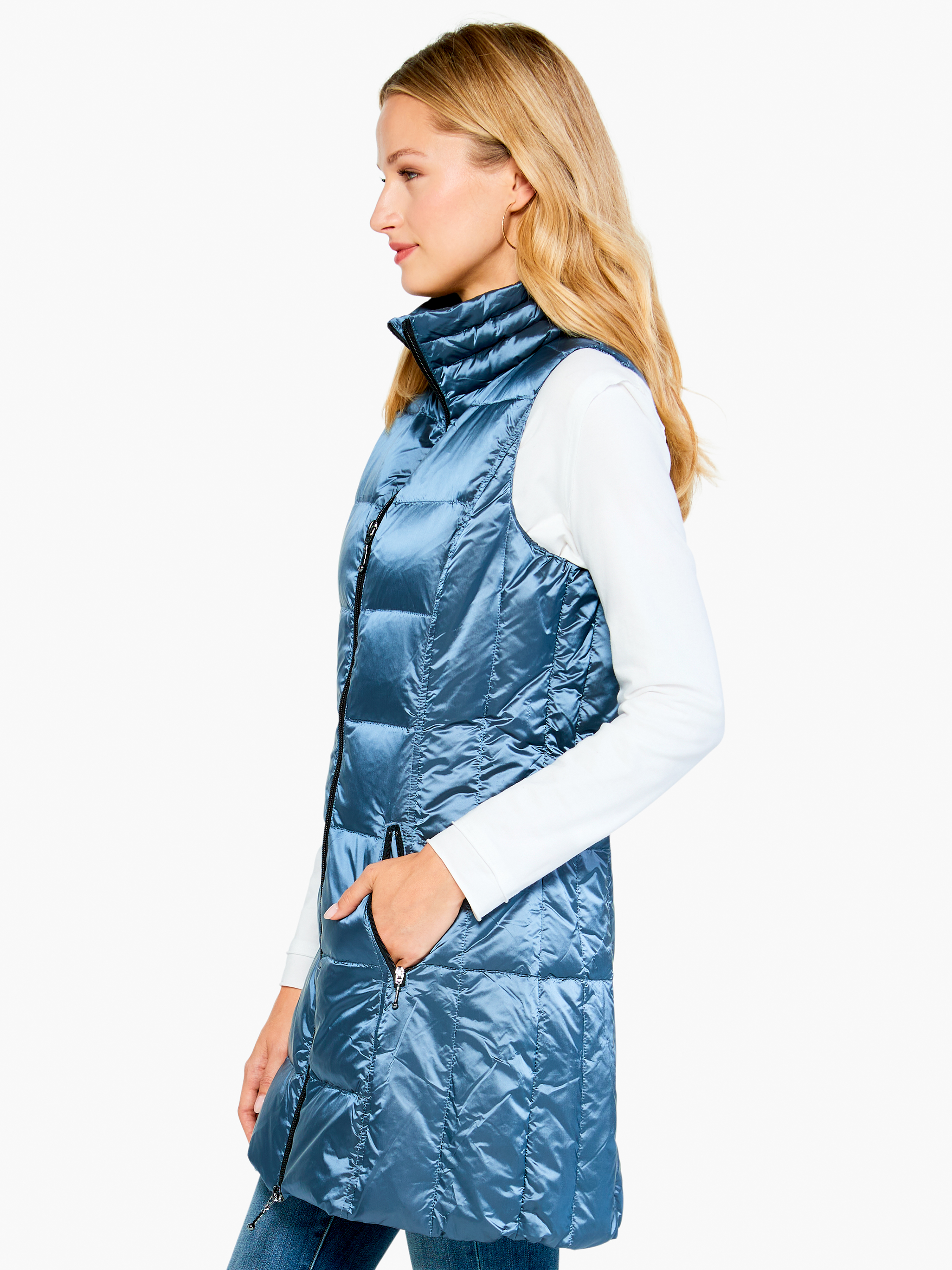 Fillmore long clearance down puffer vest