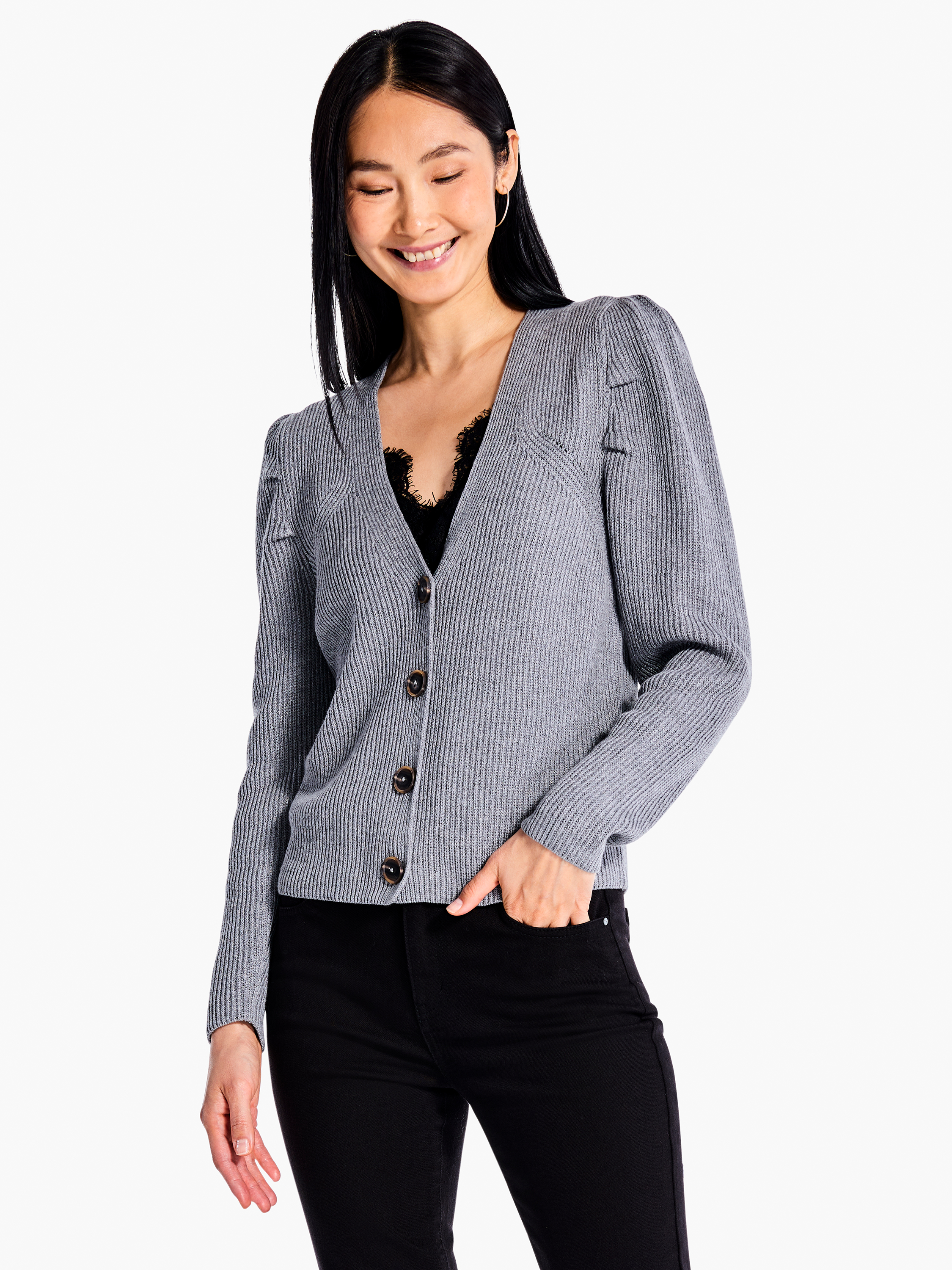 Femme Shaker Knit Cardigan | NIC+ZOE